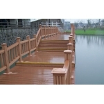 臨沂生態木綠可木廠家直銷 100*20實心戶外地板，構筑彩虹橋般的生態空間